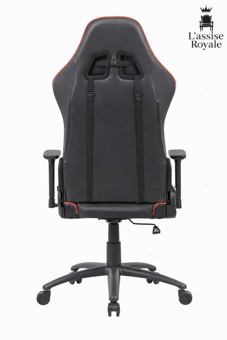 Fotel Gamingowy Obrotowy Biurowy Ergonomiczny Krzesło Gracza Materiał