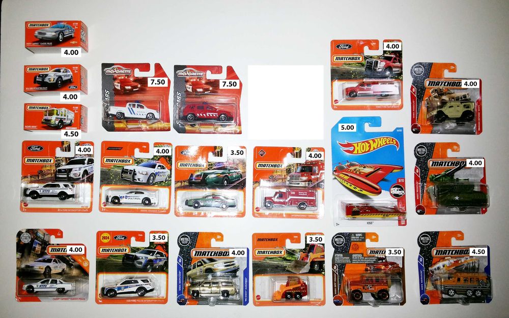 Carros Miniaturas de Coleção Hot Wheels , Majorette , Matchbox , etc