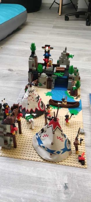 Lego System wioska indiańska 6766 / 6763 z 1997 roku