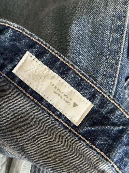 Джинси zara wide leg 38