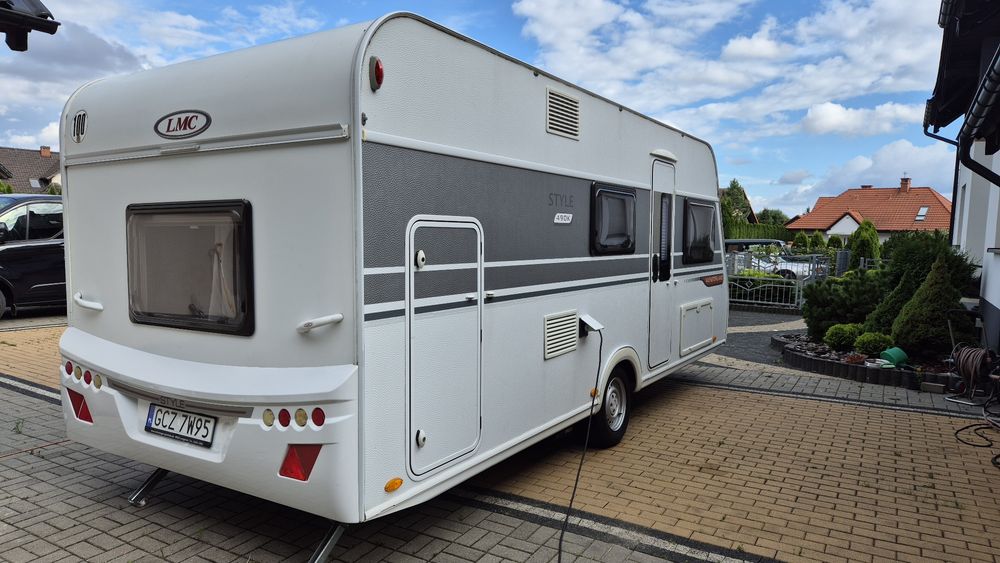 Przyczepa kempingowa  LMC 490K mover,markiza - piętrusy