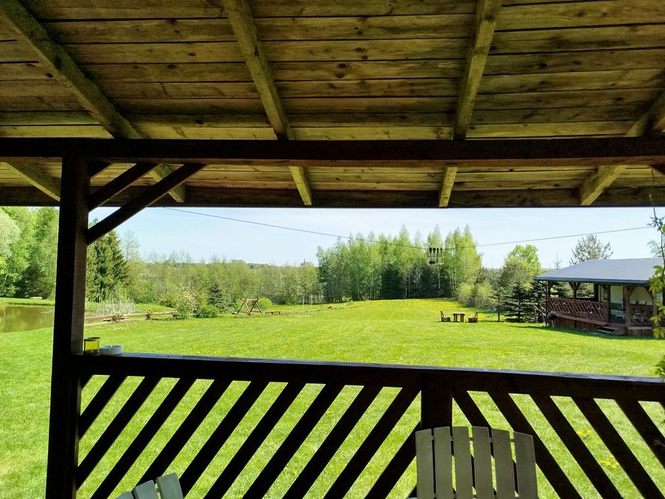 Zapraszam! Domki nad jeziorem i stawami.