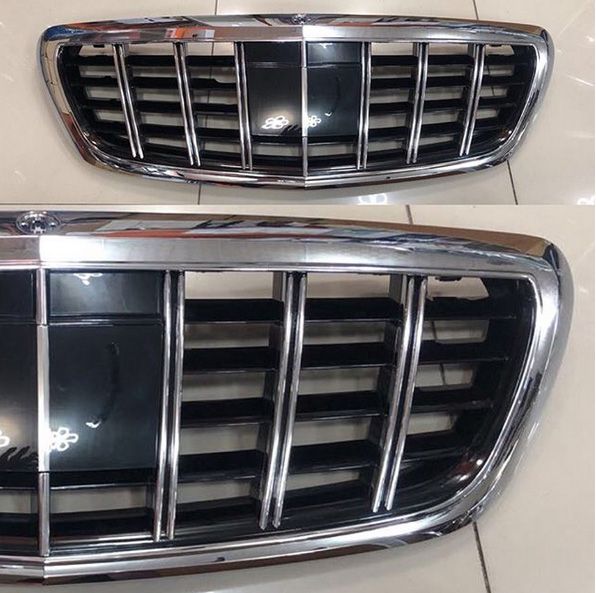 Решітка радіатора Mercedes S222 Brabus Стиль