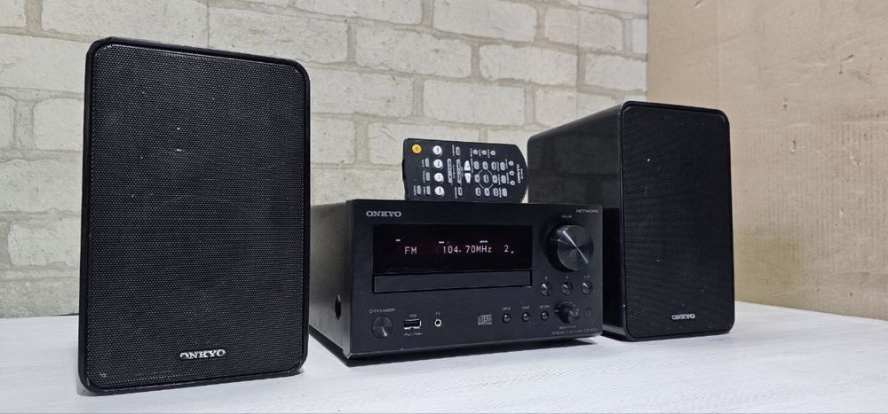 Мережевий Музичний центр/ресивер Onkyo D-T15/CR-N755 USB,FLAC