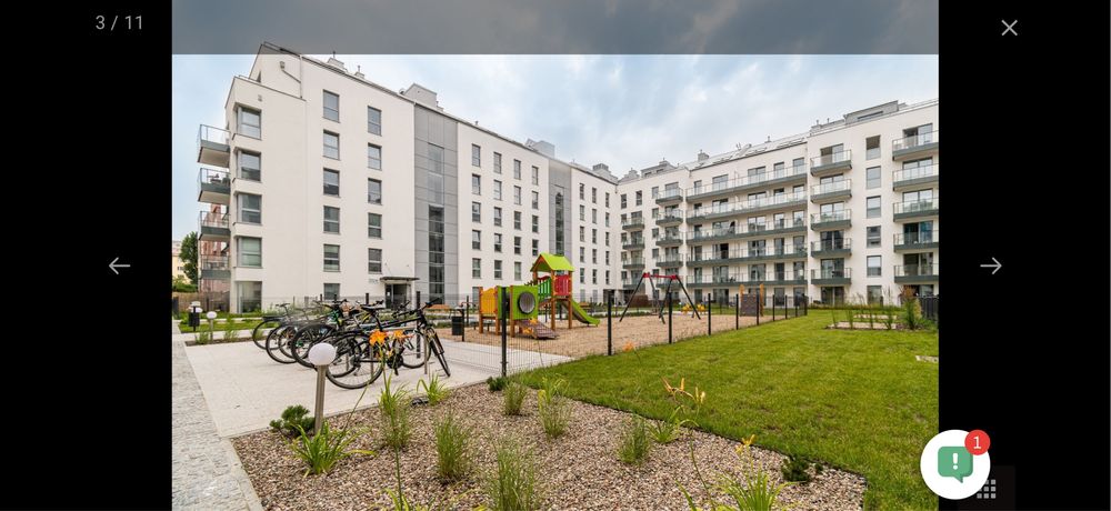 Gdańsk Angielska Grobla  2 pokoje 35 m² miejsce w hali garażowej