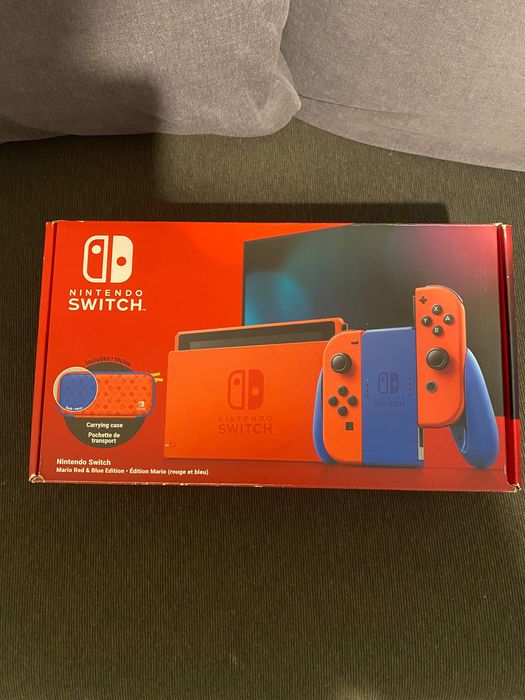 Nintendo Switch V2 Blue&Red edycja