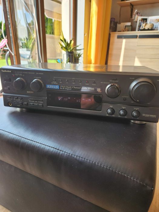 Wieża amplituner Technics sa ax 540 i cd sl pg370a
