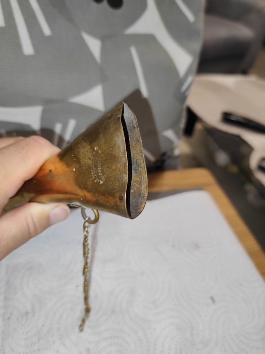 Trąbka sygnałowa mosiężna Francja