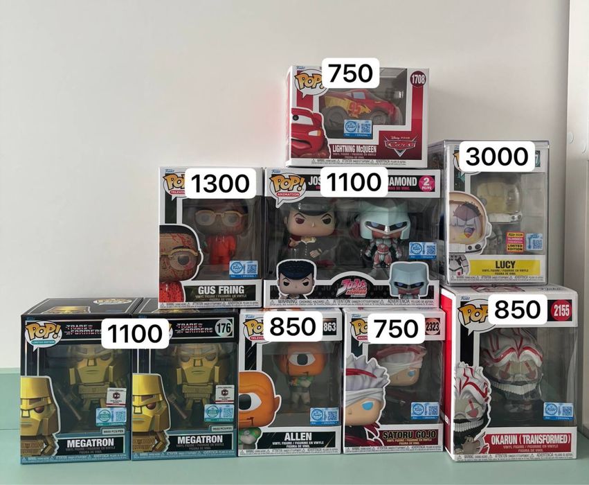 Фанко поп, Funko pop, фігурки One Piece Anime