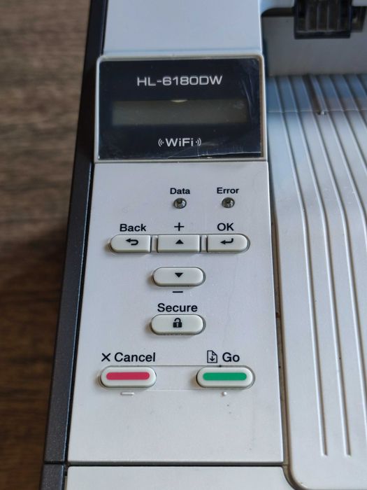 Drukarka WiFi, duplex, laserowa BROTHER HL-6180DW stan bdb