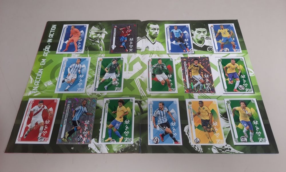 Cadernetas Futebol Copa America  2015 panini NOVA