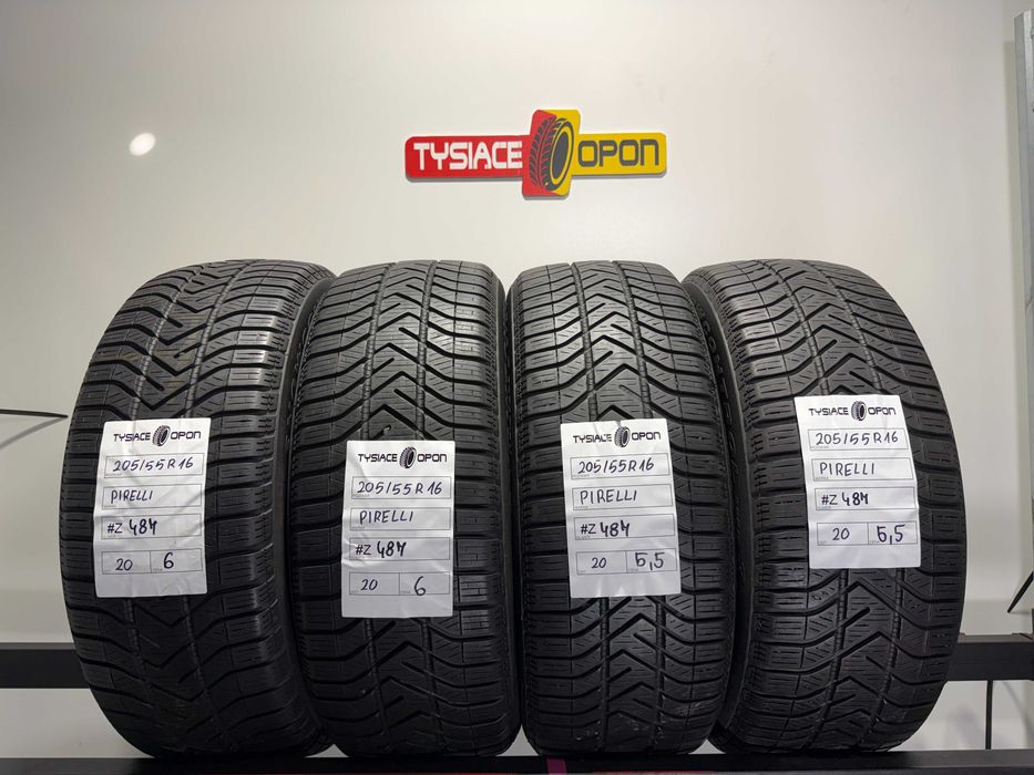 Opony Zimowe 205/55/16 Pirelli SnowControl Komplet #Z487