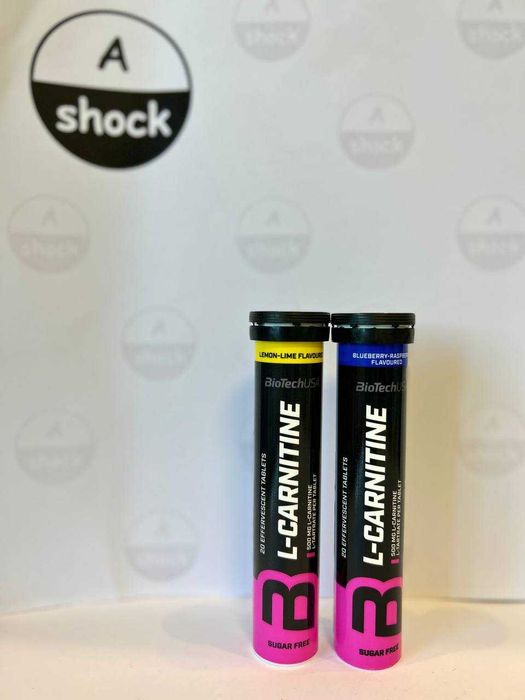 Л-Карнитин Biotech USA L-Carnitine 500 mg (20 таблеток.) жиросжигатель