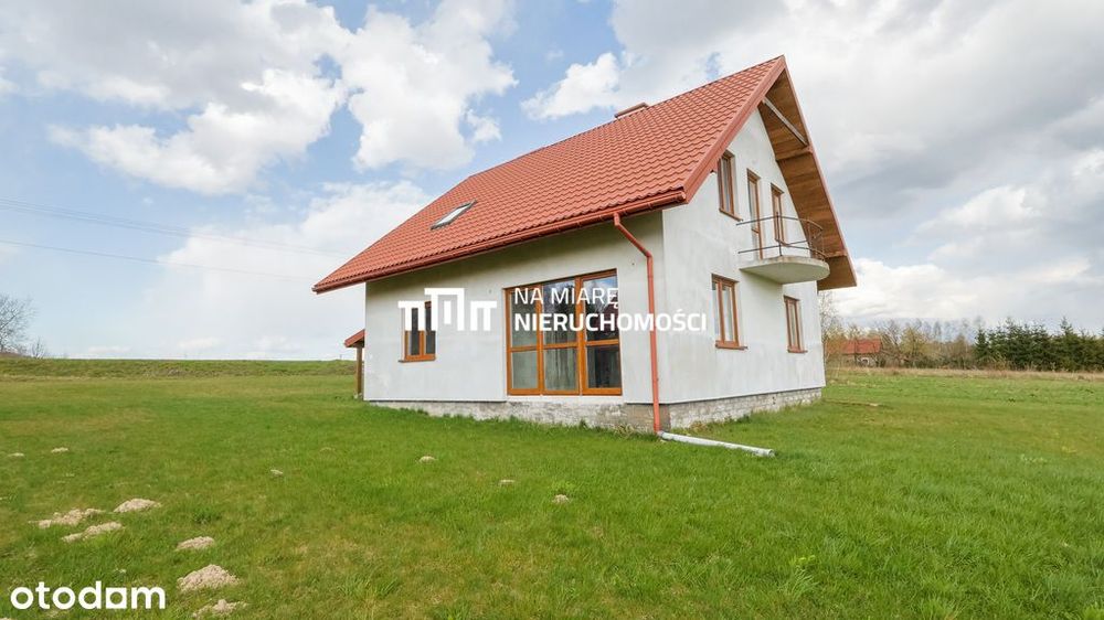 Dom 115 m² z widokiem na Beskid Niski–Glinik Górny