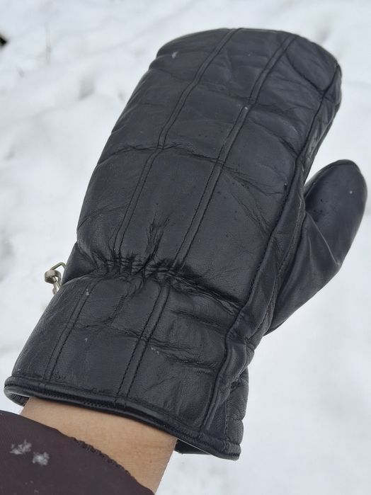 Шкіряні рукавиці,дуже теплі,на підкладці,натуральна шкіра