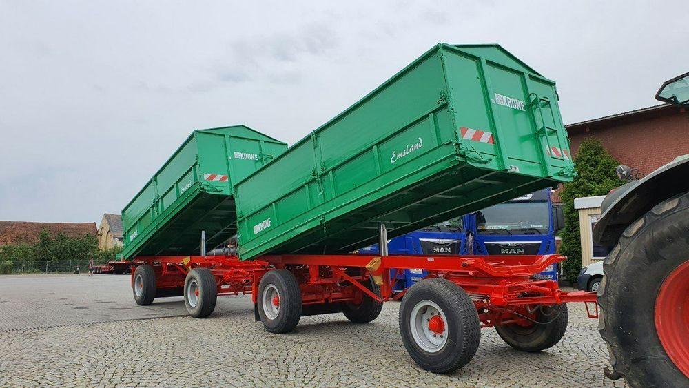 Krone KRONE DK225 / 16  Przyczepa Krone wywrotka 3 stronna kipper 16 t DMC