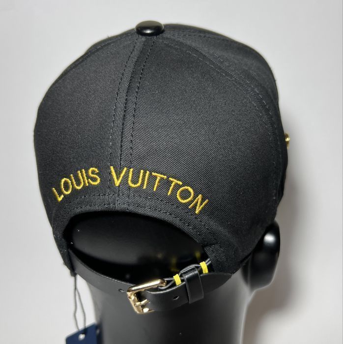 Кепка LV Louis беж чорна