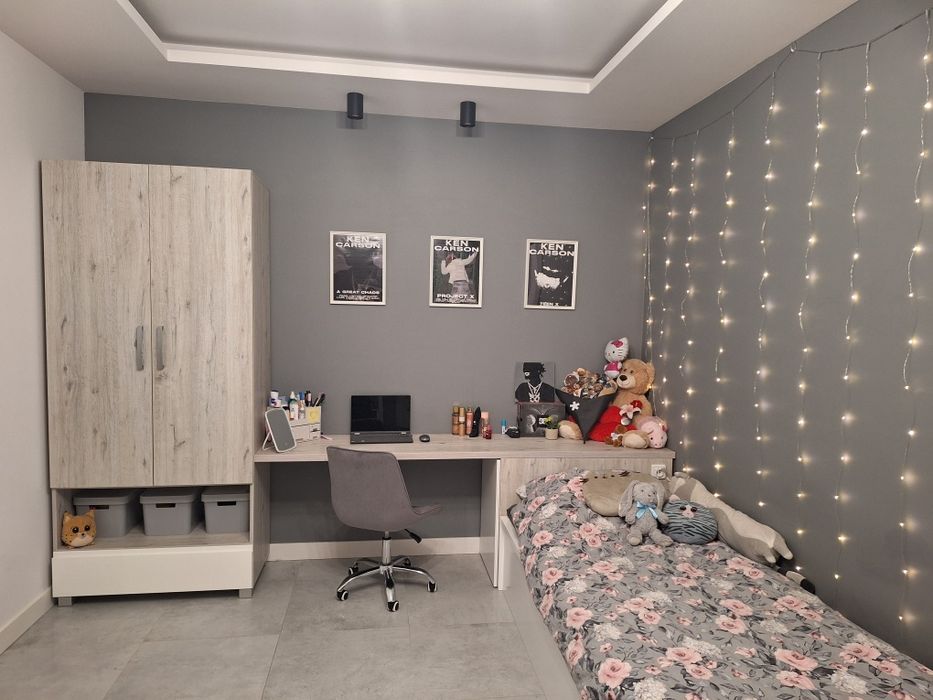 Meble zestaw mebli dąb cortona biały lakier
