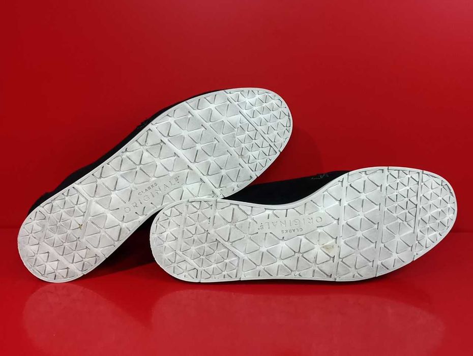 Кожаные ботинки кроссовки Clarks Originals Seven Оригинал