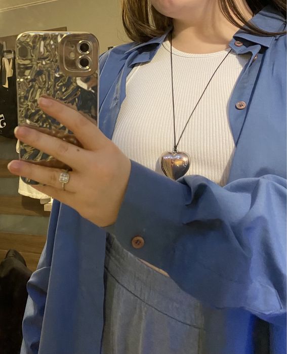 Niebieska granatowa koszula rozmiar 4XL