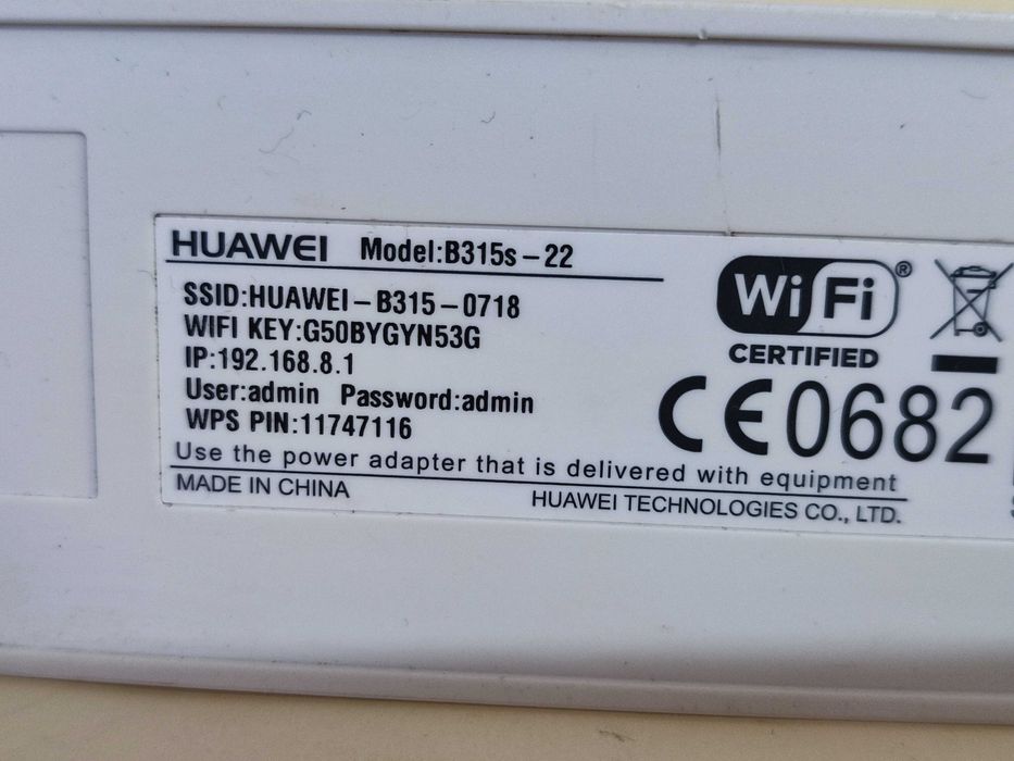 Huawei B315 4G Modem/Router