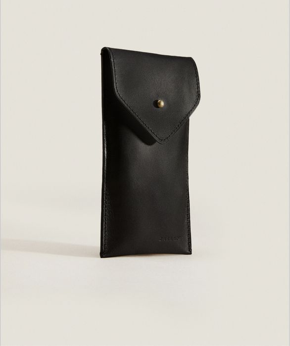 Porta-Objectos Pele Zara Home NOVO