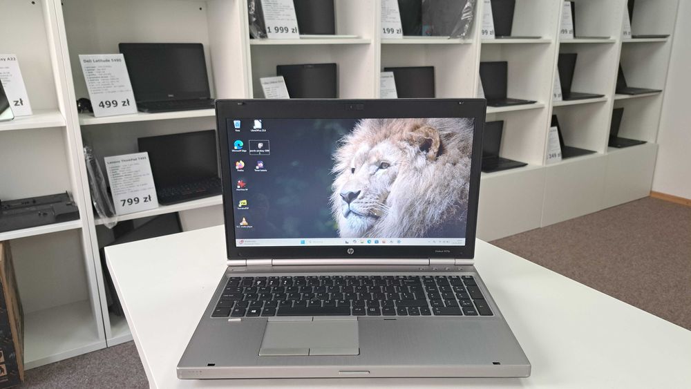 Solidny HP EliteBook 8570p 15" i5 SSD RS-232 DVD Klasa A Win 11