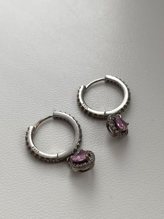 Продам срібні сережки Pandora, срібло 92 проби
