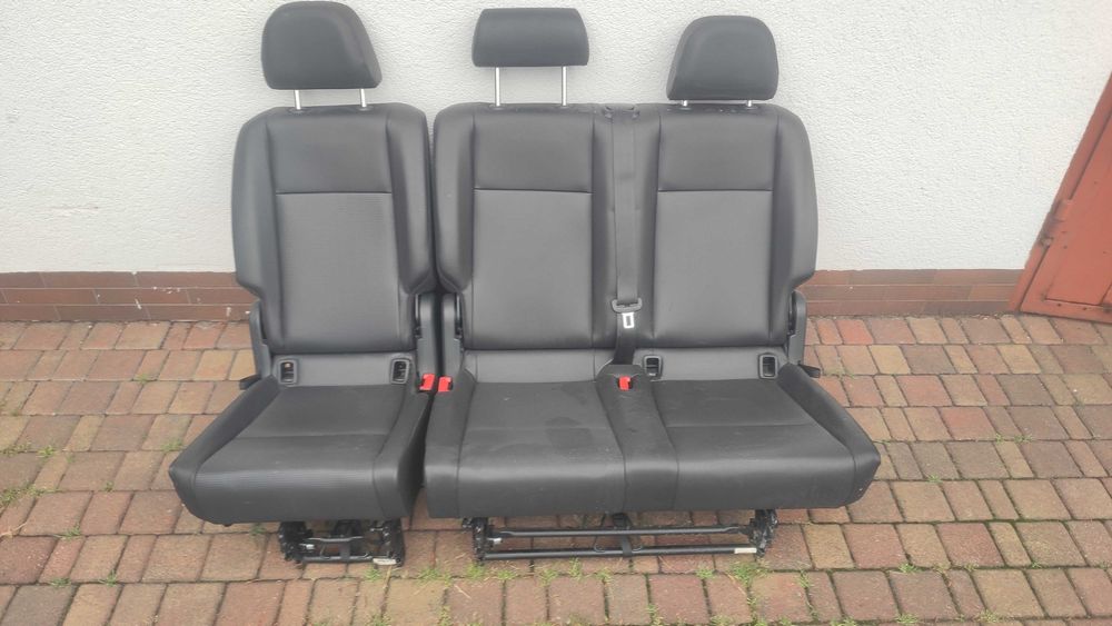 VW Caddy 2K5 komplet foteli