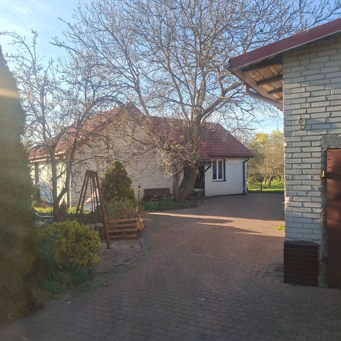 Dom z dużą działką 2000 m² – Przykoszarowa, Zambrów | Garaż + budynki gospodarcze