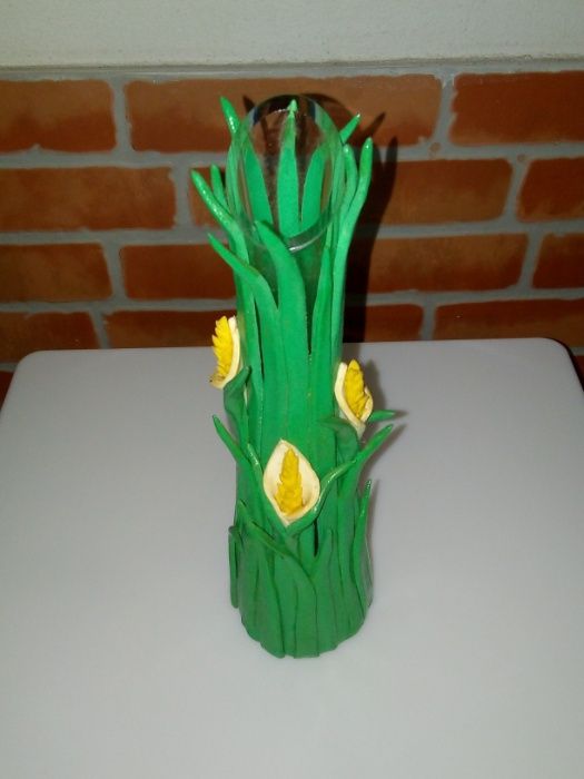 jarra solitário feito a mão