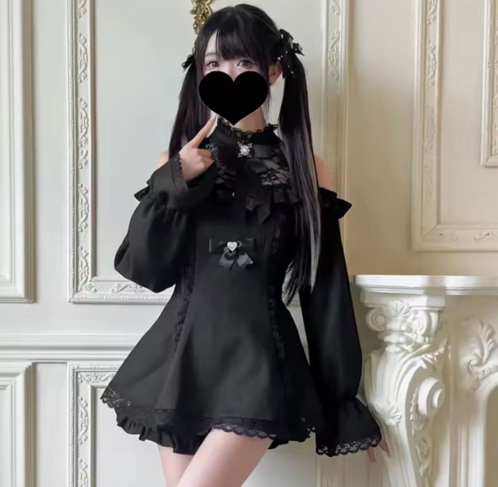 черный jirai kei сетап