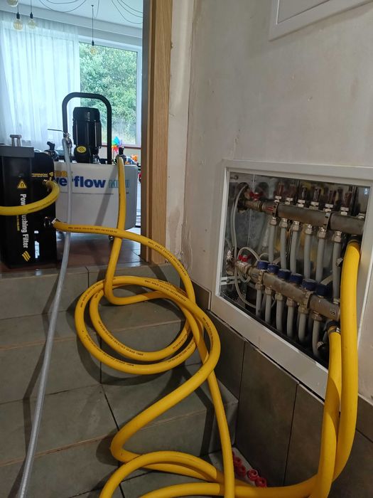 Płukanie instalacji grzewczych