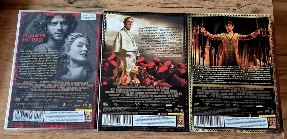 Rodzina Borgiów- sezony 1-3 dvd