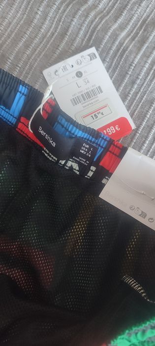 Calção de banho Bershka Novo com 3 bolsos