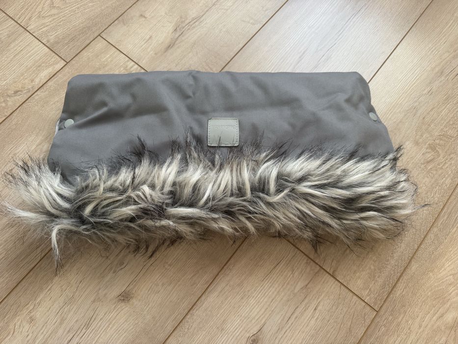 Beztroska Śpiworek Z Futerkiem 100X51Cm Szary