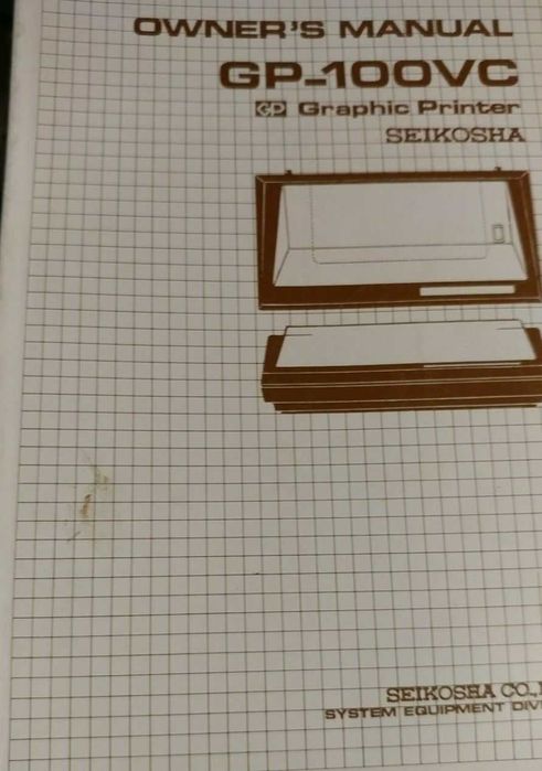 Commodore 64 - Impressora Rara Seikosha GP-100VC / VIC-1525