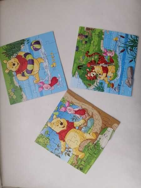 Puzzle zestaw 3 w 1 KUBUŚ PUCHATEK od TREFL