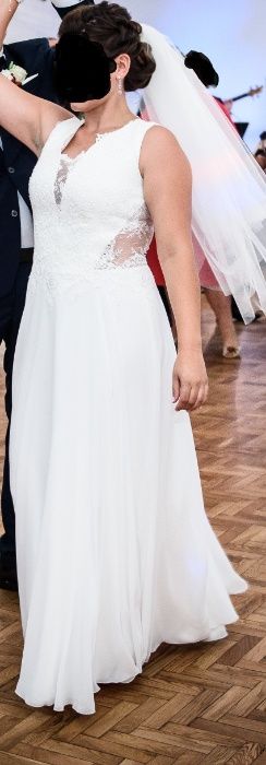 Suknia ślubna kolor Ecru