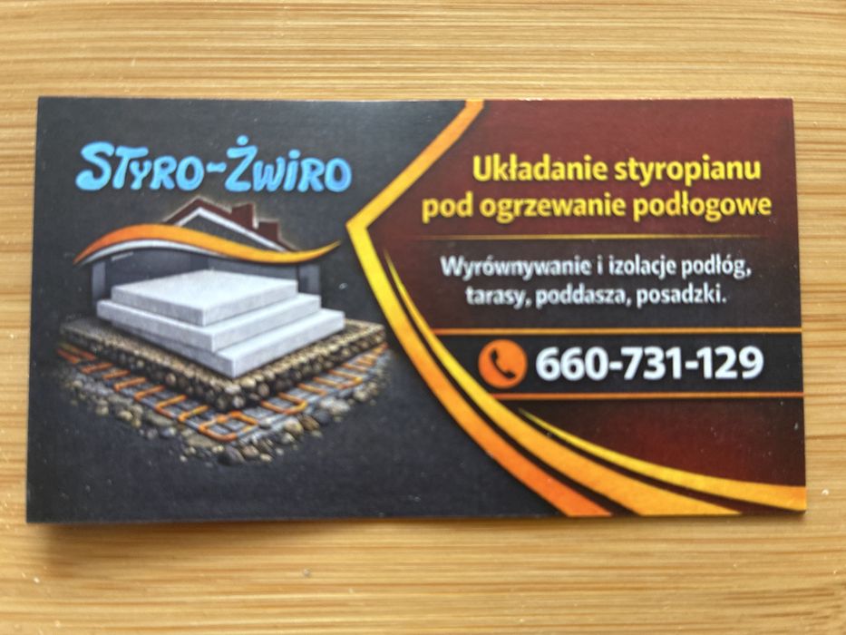 Układanie styropianu