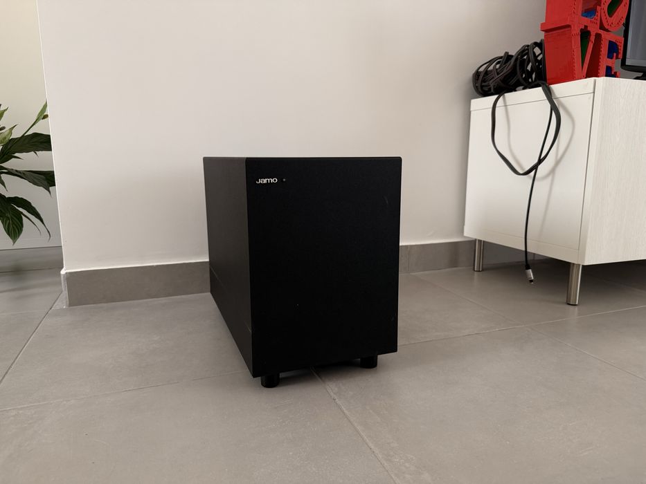 Home Cinema Pioneer + Jamo 5.1 com Subwoofer – Oferta de 2 Tripés