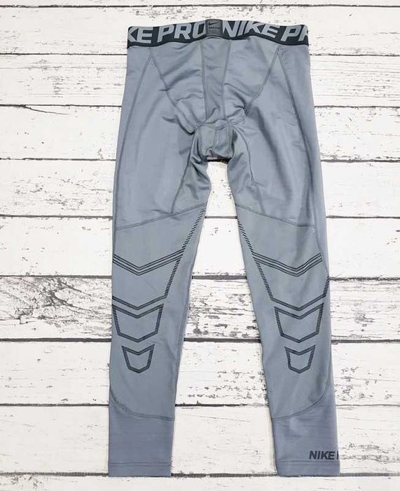 Nike * Pro * legginsy * męskie * szare * idealne * XXL