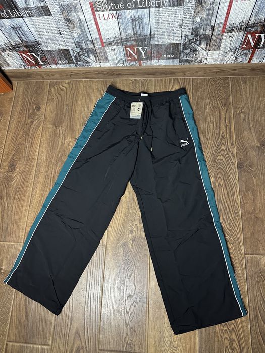 Нейлоновые штаны Puma T7 Play Paris