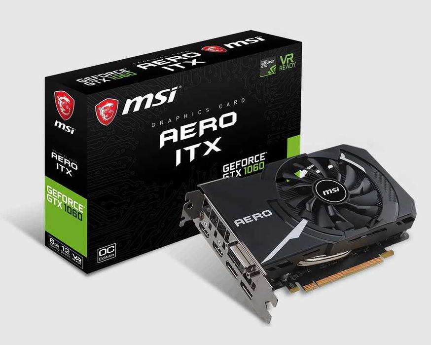 Відеокарта MSI Aero GTX 1060 6Gb