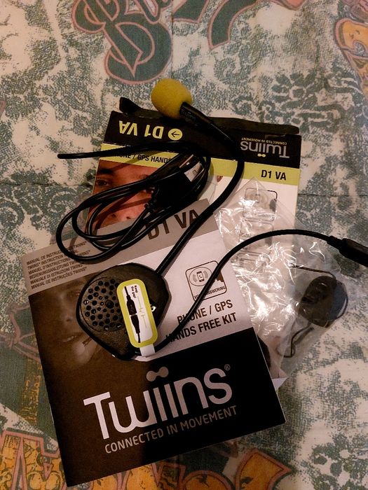 Phone,GPS hands-free kit para capacete de mota