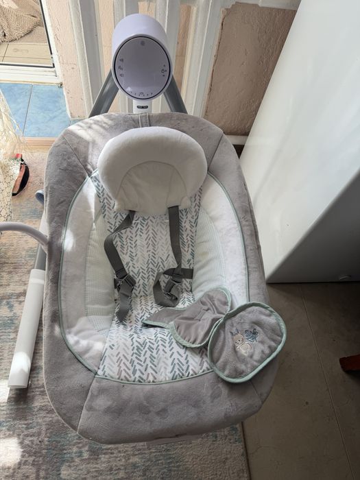 Дитяче крісло-гойдалка Ingenuity AnyWay Sway Spruce 2в1 / Оригінал з Chicco