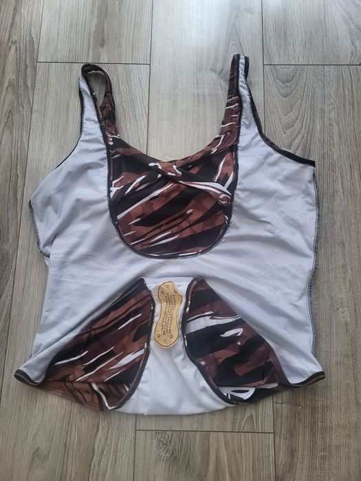 Strój kąpielowy, jednoczęściowy, 5XL