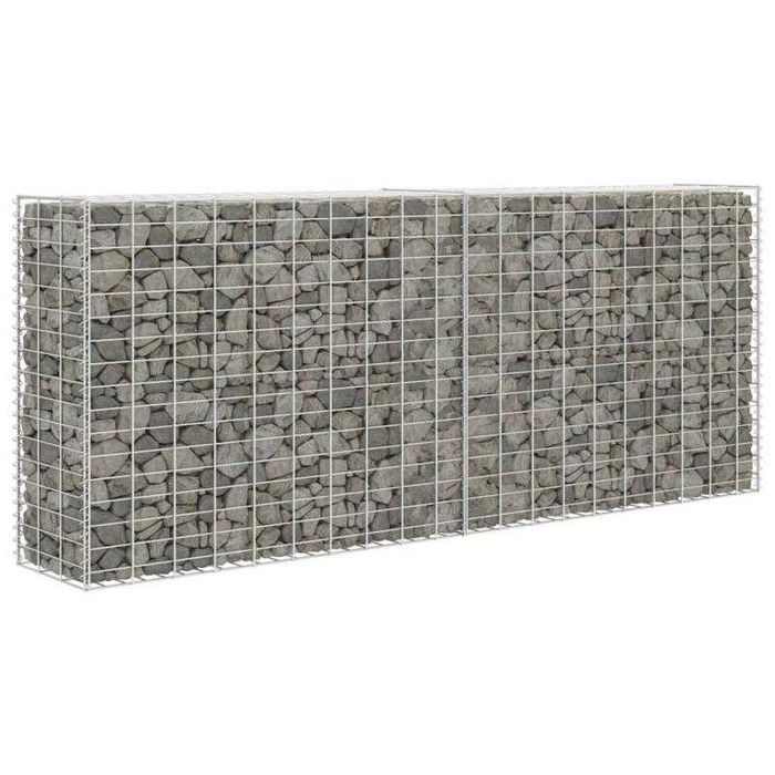 Cesto gabião 85x30x200 cm aço galvanizado