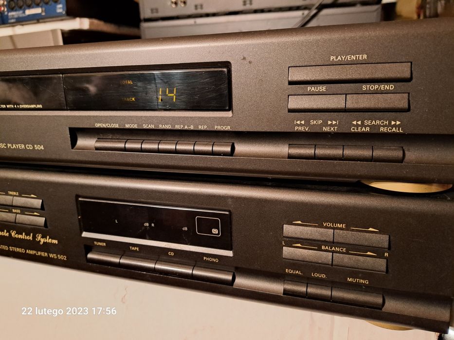 Wzmacniacz Diora Ws 502 Stan bardzo dobry