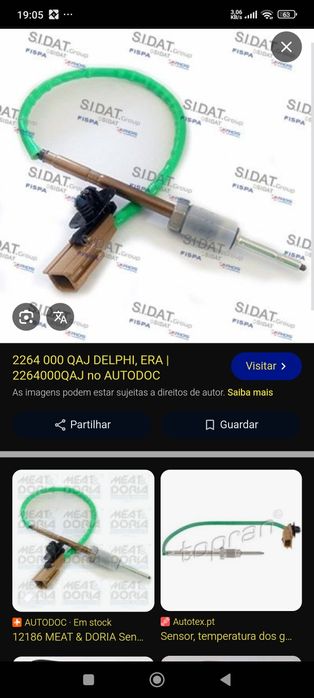 Peças Renault novas originais